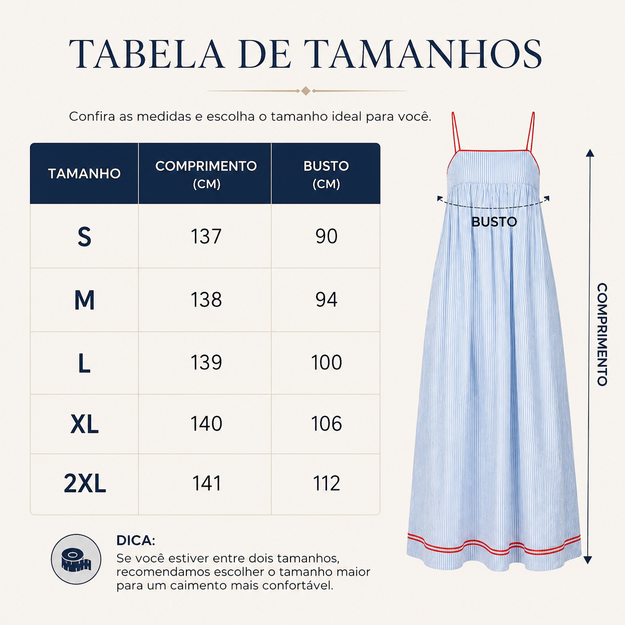 Vestido Longo Feminino Pamela