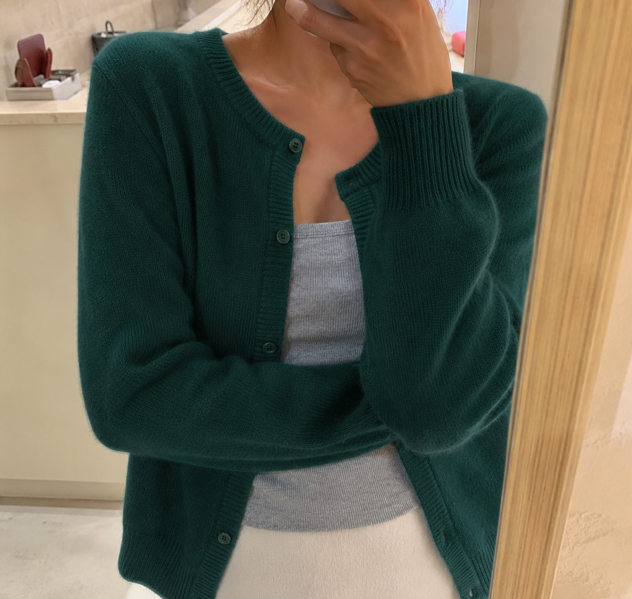 Cardigan em Malha Macia