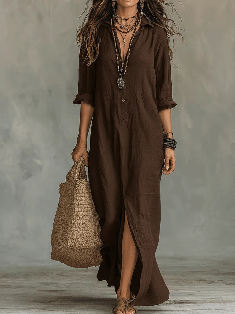 Vestido Feminino Longo Violet