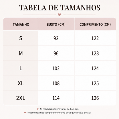Vestido Midi Feminino Amora