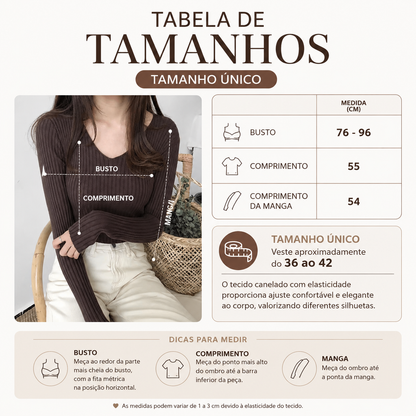 Blusa Feminina Serena