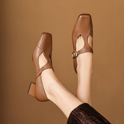Sapato Feminino Veyla em Couro