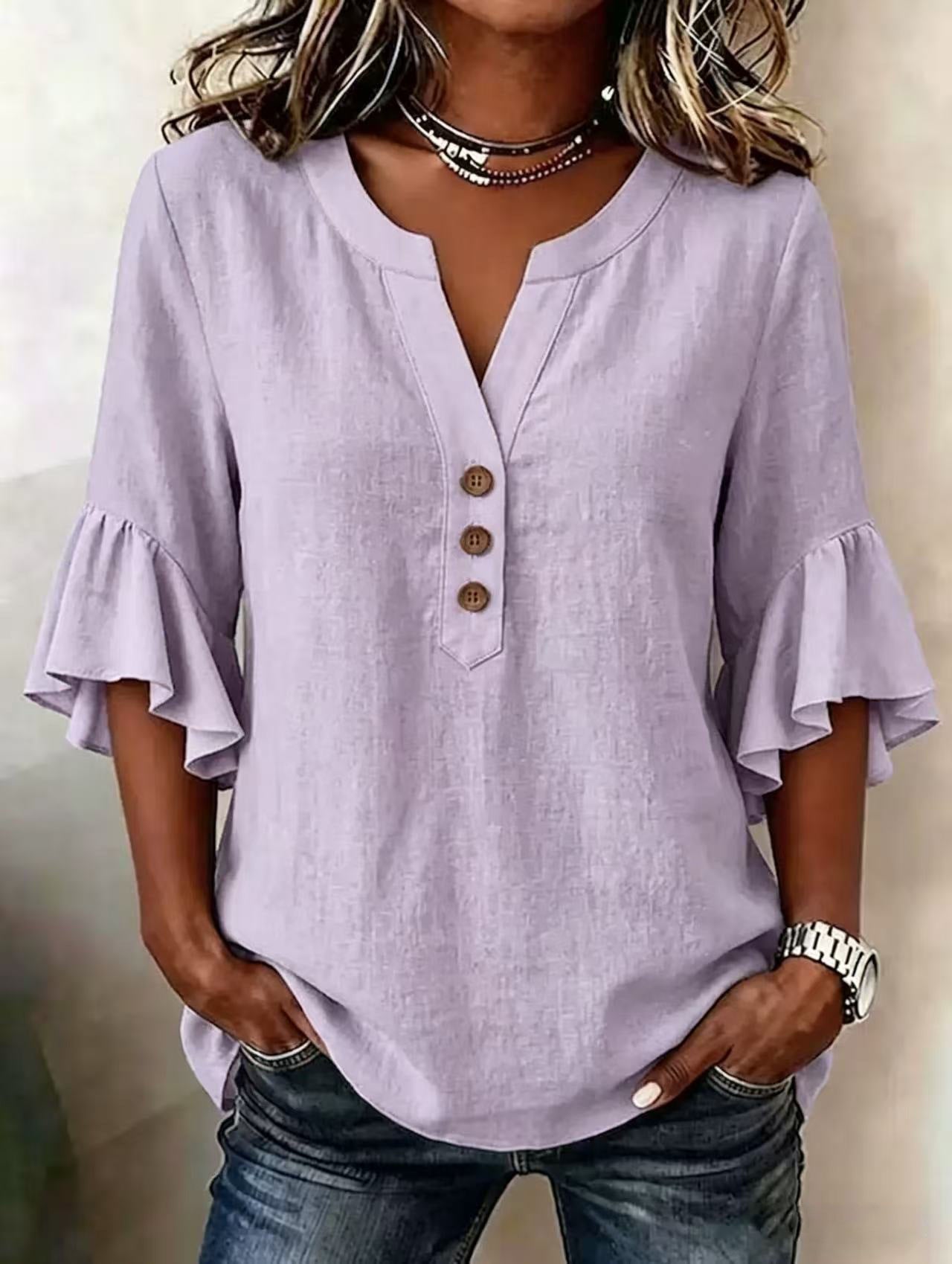 Blusa Feminina de Linho Siena