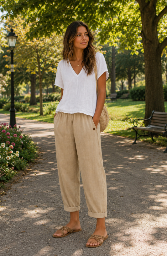 Calça Feminina Amalfi Linho