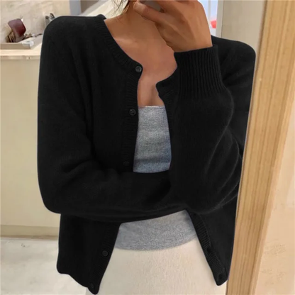 Cardigan em Malha Macia