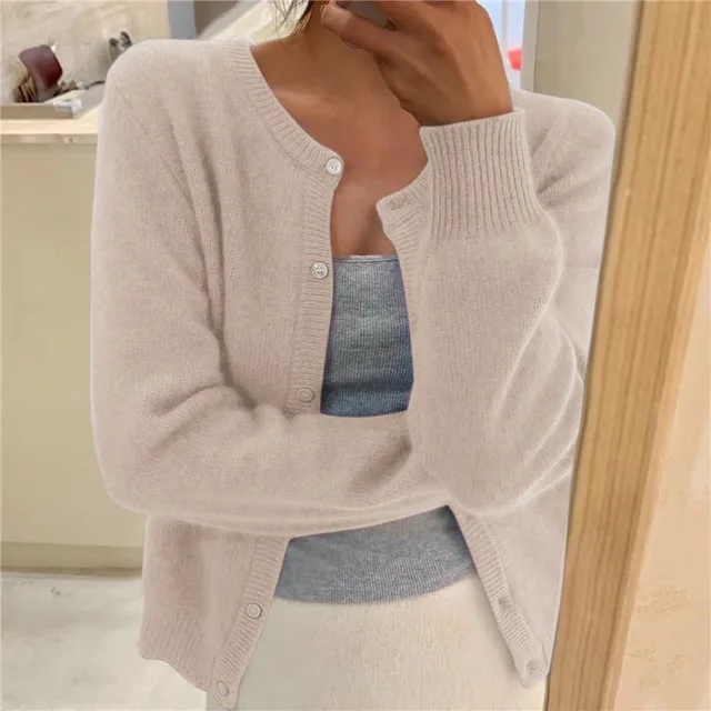 Cardigan em Malha Macia