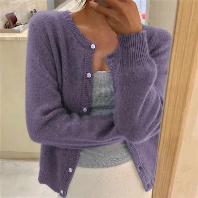 Cardigan em Malha Macia