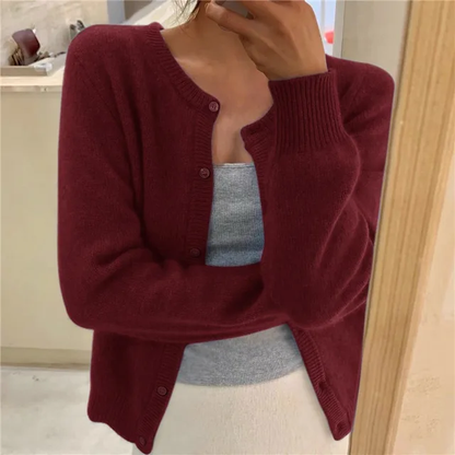 Cardigan em Malha Macia