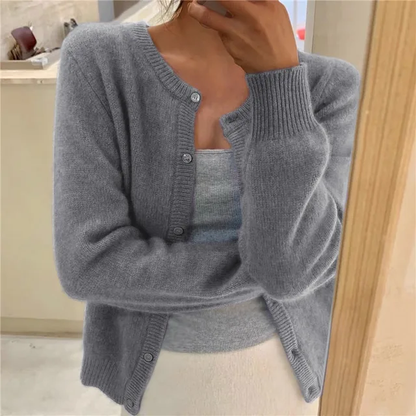 Cardigan em Malha Macia