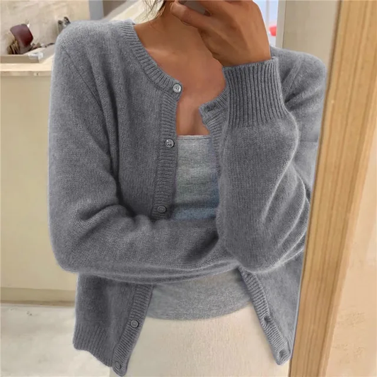 Cardigan em Malha Macia