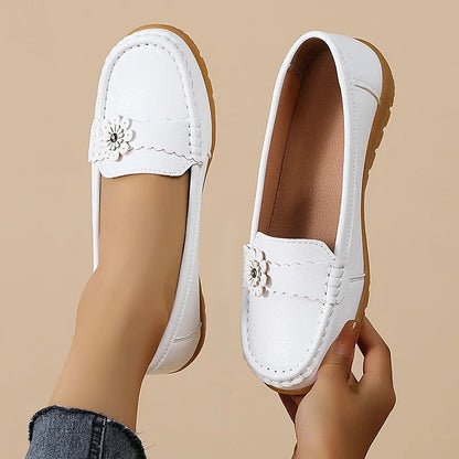 Mocassim Feminino Lena em Couro